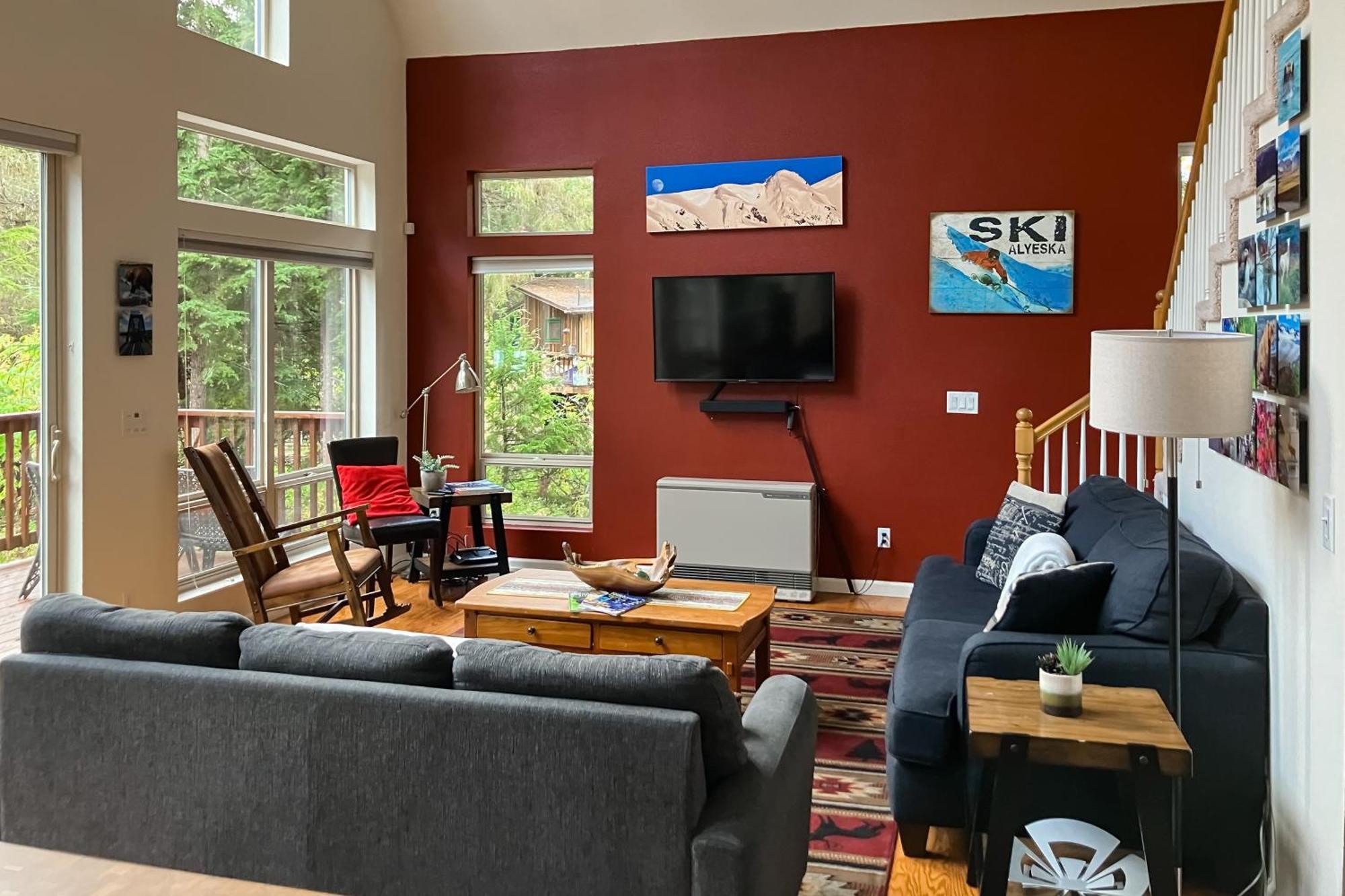 Hanging Glacier Chalet Girdwood Luaran gambar
